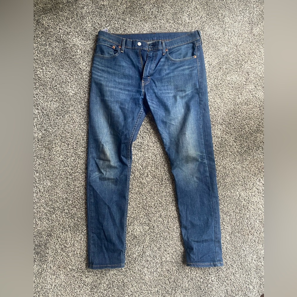 Levi's Men's Dark Blue Skinny Jeans